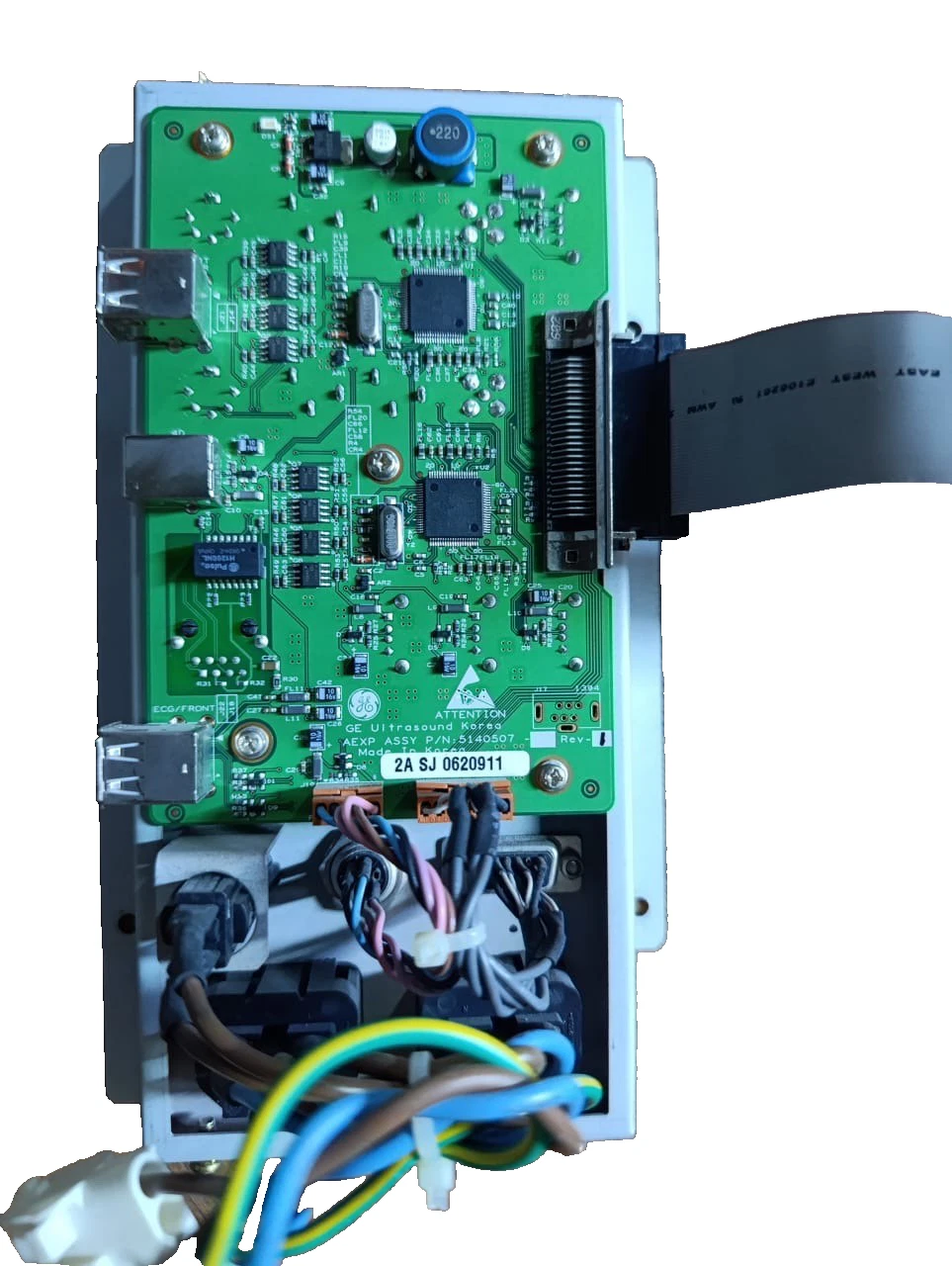 GE LOGIQ P6 AEXP ASSY: 5140507 P/N: 5252213-2 Rev 2 FRU P/N: 5252329-2